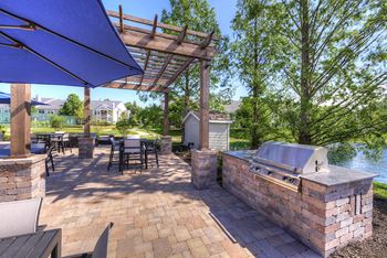 Redesigned Outdoor Grilling Area